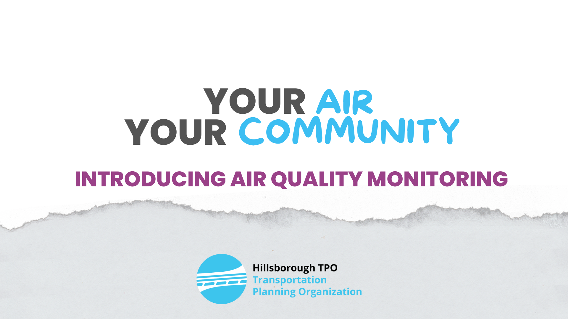 Introducing Air Quality Video title screen