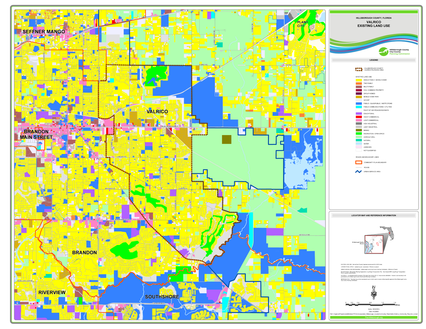 Valrico Existing Land Use