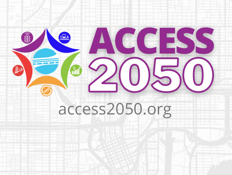 Access 2050 LRTP logo featured image with access2050.org URL